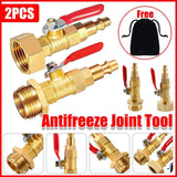 2PCS Antifreeze Winter Joint Tool Accessories Durable Threaded Parts for Repair