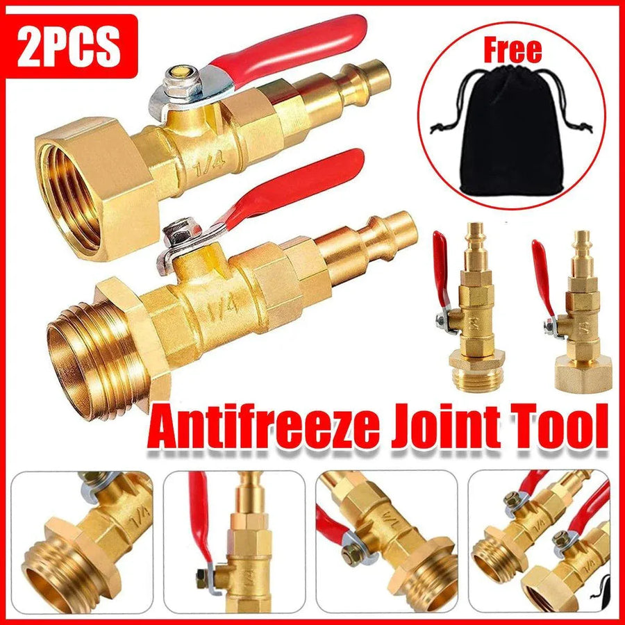2PCS Antifreeze Winter Joint Tool Accessories Durable Threaded Parts for Repair