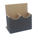 Hotel Remote Control Holder Leather Desk Organiser Caddy for TV AC Storage - Brown
