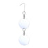 8 PCS Bird Repellent Reflector Mirror Outdoor Farm Hanging Bird Scare Device - Round Hanging