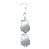 8 PCS Bird Repellent Reflector Mirror Outdoor Farm Hanging Bird Scare Device - Owl Hanging
