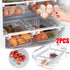 2PCS Adjustable Fridge Drawer Storage Box Under Shelf Refrigerator Organizer