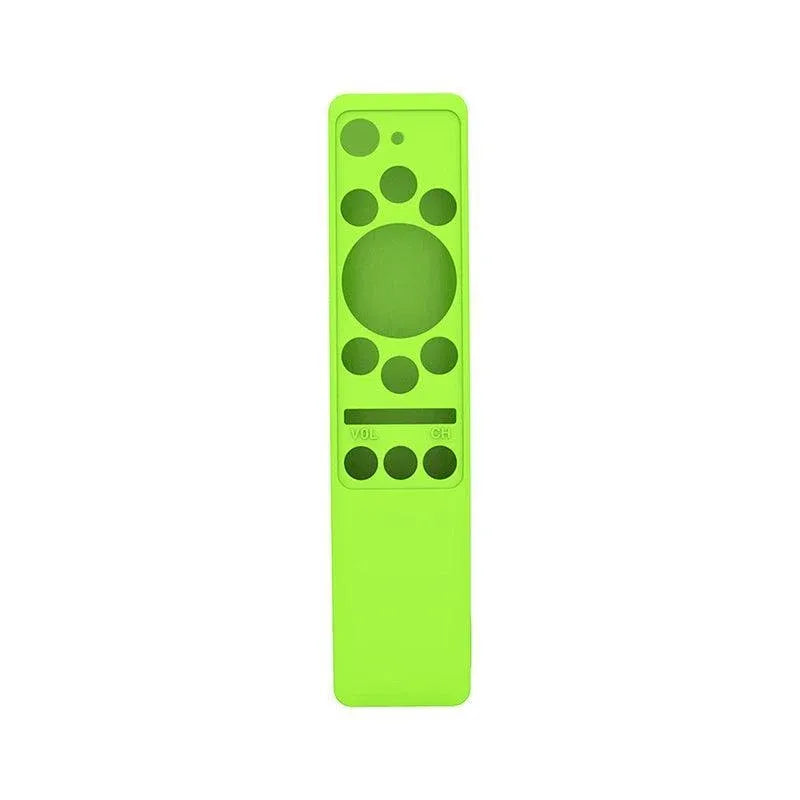 Remote Control Cover Silicone Case For Samsung Smart Tv Bn59-01312A/01312B - Luminous Green