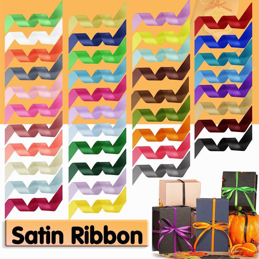 10mm Width Satin Hair Ribbon Wedding Party Decoration Gift Banquet 3m - Light Purple