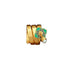 New Chinese Retro Flower Ring Delicate Elegant Design Fashion Jewelry - Green