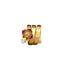 New Chinese Retro Flower Ring Delicate Elegant Design Fashion Jewelry - Red