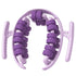 Yoga Wheel Muscle Massage Roller Stretching Fitness Exercise Training Equipment - Purple