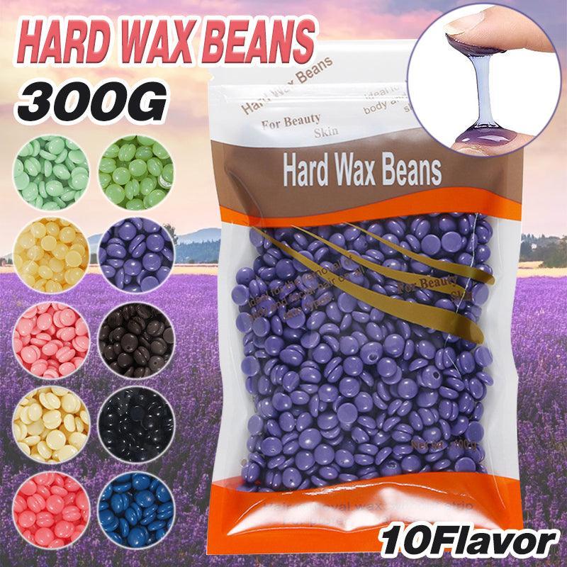 300G Hard Wax Bean No Strip No Pain Hot Film Body Waxing Hair Removal Depilatory - Rose
