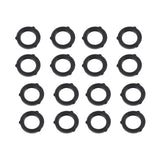 100pcs Silicone Rubber Seal Gasket Ring for Pipe Fitting Water Leak Proof - 1/2 inch Gasket
