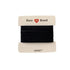 Hair Accessories High Elastic Two-Color Cross Hair Rope Rubber Band Hair Ring - Black