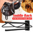 Wall Mounted Saddle Rack Hanging Harness Saddle Holder Equestrian Storage Stand