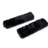 2pcs Vehicle Strap Pad Soft Shoulder Cushion Cover for Harness and Comfort - Black