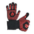 BBQ Gloves 800°C Heat Oven Grill Non-Slip Fireproof Resistant Silicone Kitchen - Red