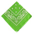 Paisley Bandana Scarf Head Wrap Face Neck Cover Summer Outdoor Fishing Headwear - Green