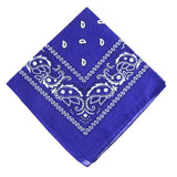 Paisley Bandana Scarf Head Wrap Face Neck Cover Summer Outdoor Fishing Headwear - Borland