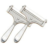 1/2 PCS Butter Cheese Grater Slicer Scraper Stainless Steel Kitchen Gadget Tool - 2PCS