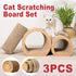 3pcs Cat Scratching Tunnel Wearable Claw Sharpening Toys for Cats Pet Play