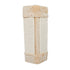 Folding Cat Scratch Board Corner Scratcher Pad Pet Scratching Toy For Indoor Cat - Beige