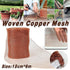 6 Metres Pure Copper Mesh Knitted Soffit Mesh Rats Rodent Slug Snail Control
