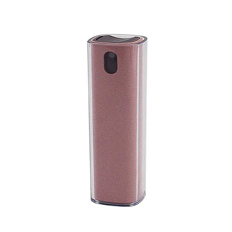 Phone Screen Cleaner Spray Fragrance Computer Screen Dust Removal Tool - Pink-with shell