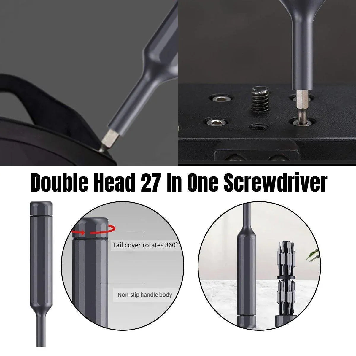 27 in 1 Multifunctional Precision Screwdriver Set Portable Repair Tool Kit