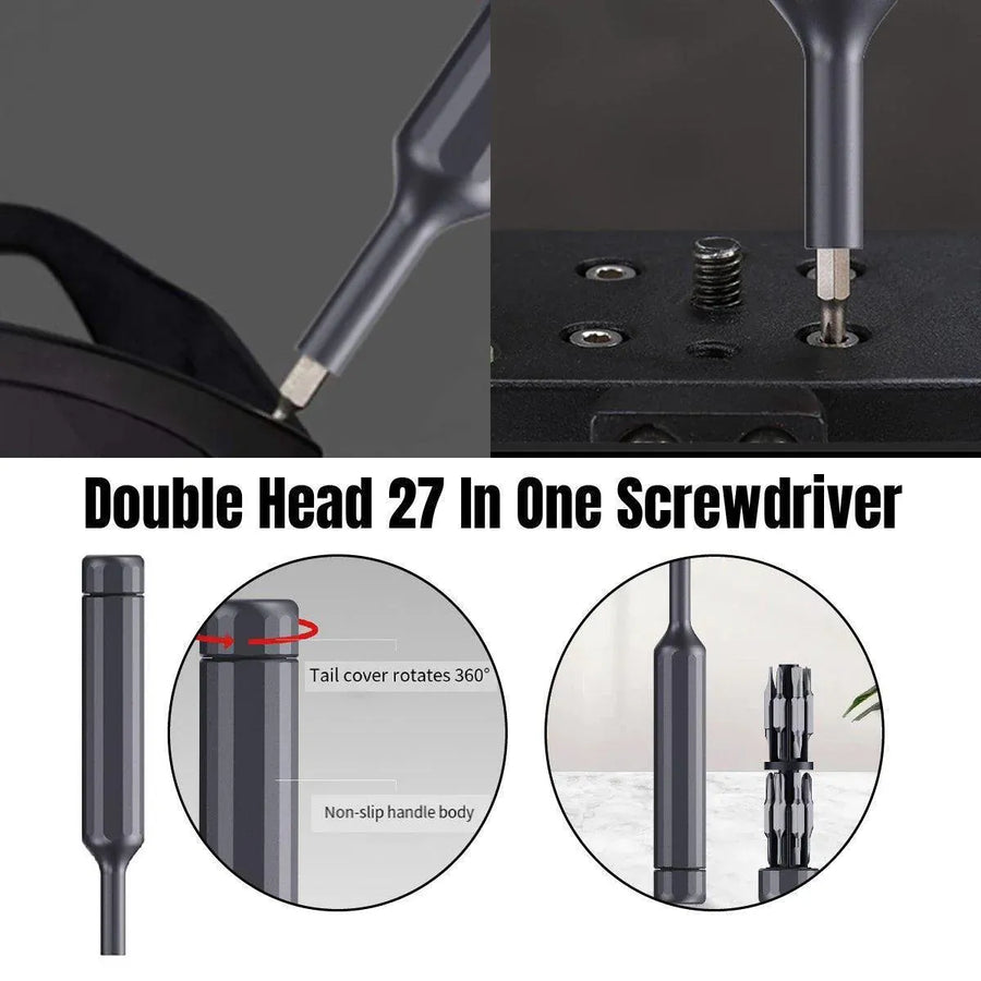 27 in 1 Multifunctional Precision Screwdriver Set Portable Repair Tool Kit