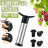 Wine Saver Vacuum Pump Sealer Preserver Set With 4 Valves Air Bottle Stoppers Au