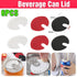 6Pcs Beverage Can Lid Cap Soda Soft Drink Snaps Tops Cover Lock Sealer Protector
