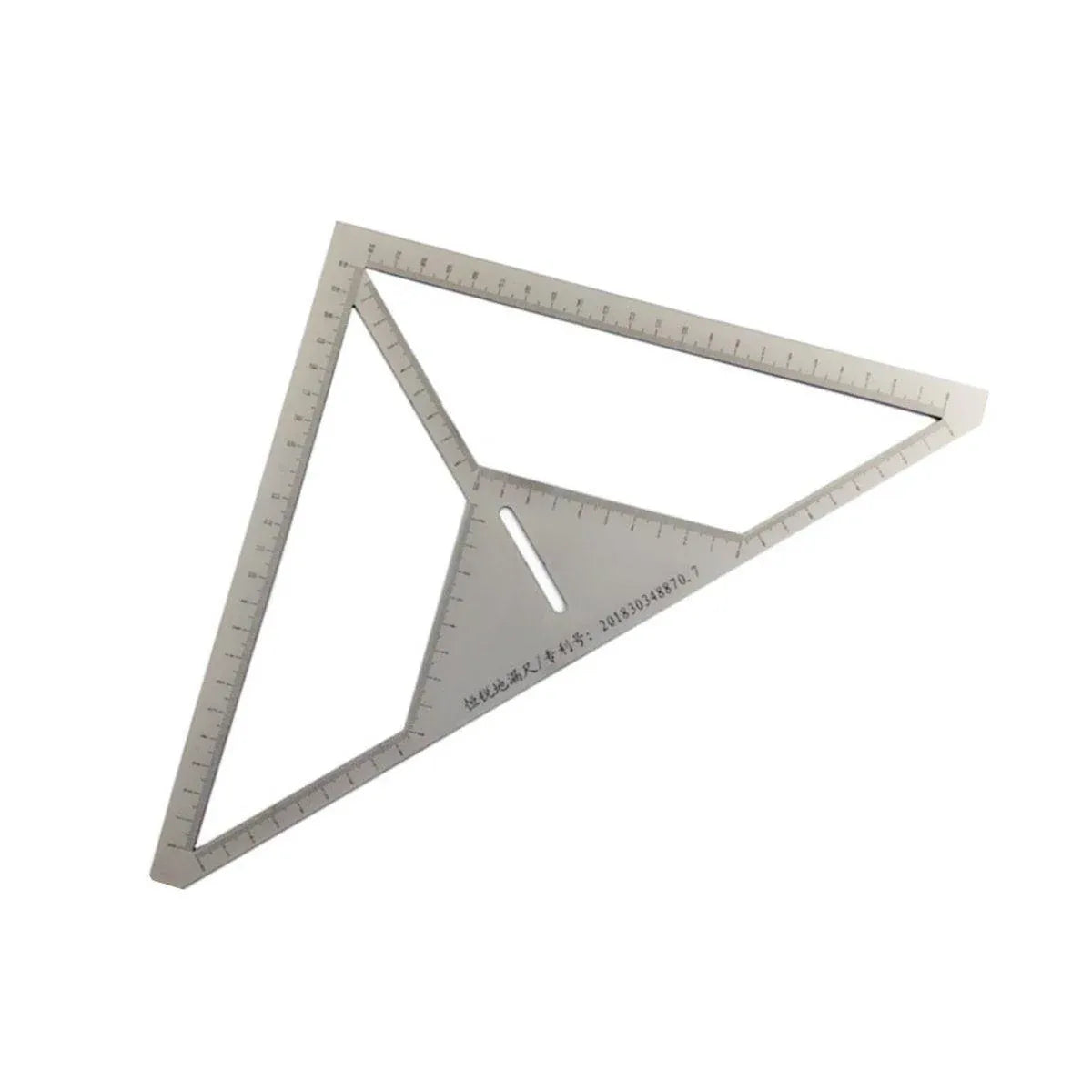 Industrial Floor Drain Positioning Ruler Multi-pattern Measuring Tool Accessory - 22x22cm