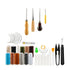 Hand Sewing Kit Canvas Leather Craft 31 or 37PCS Big Eye Needles Cotton Thread - 37PCS