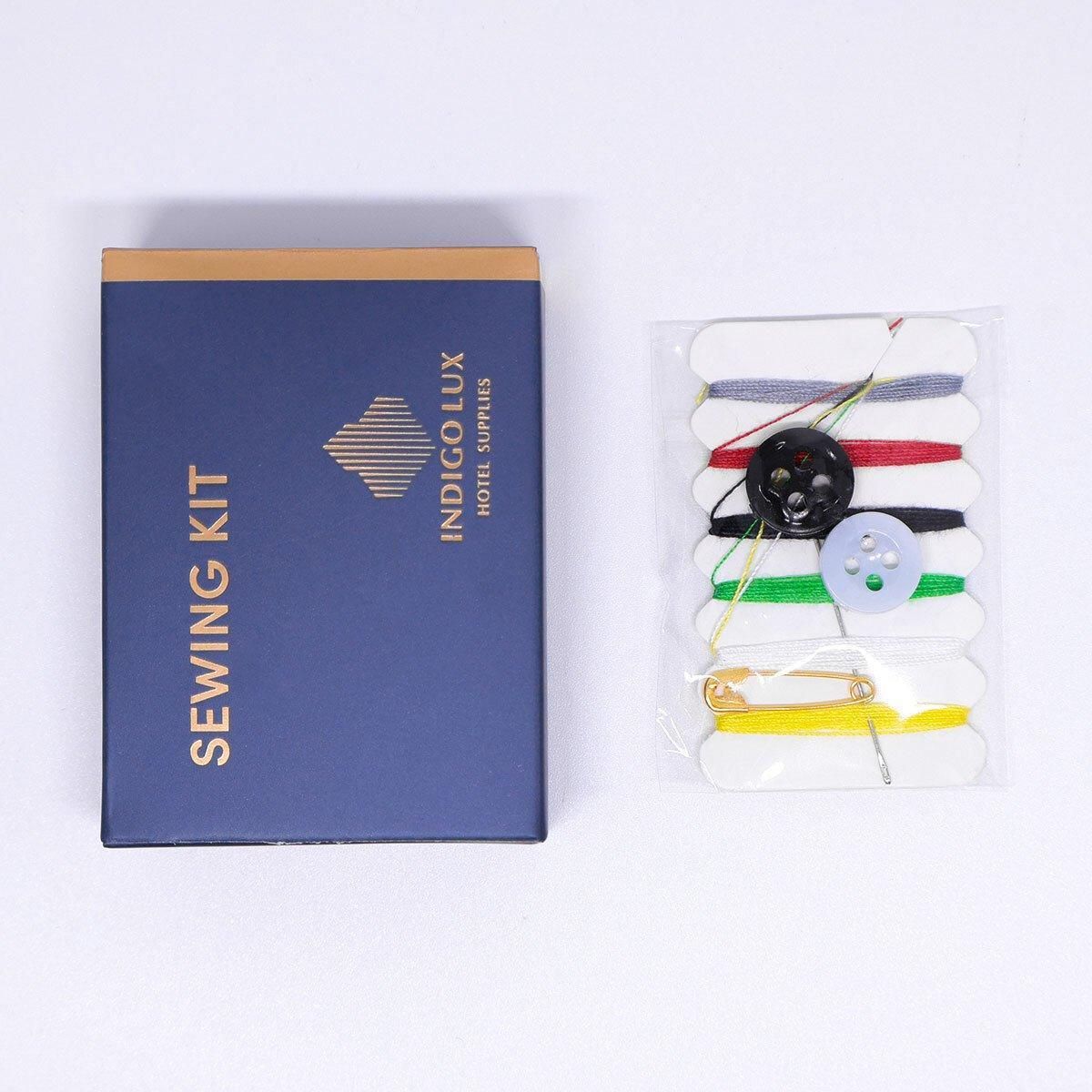 50pcs Hotel Sewing Kit Travel Emergency Sewing Set for Guesthouse and Hotel Room - A