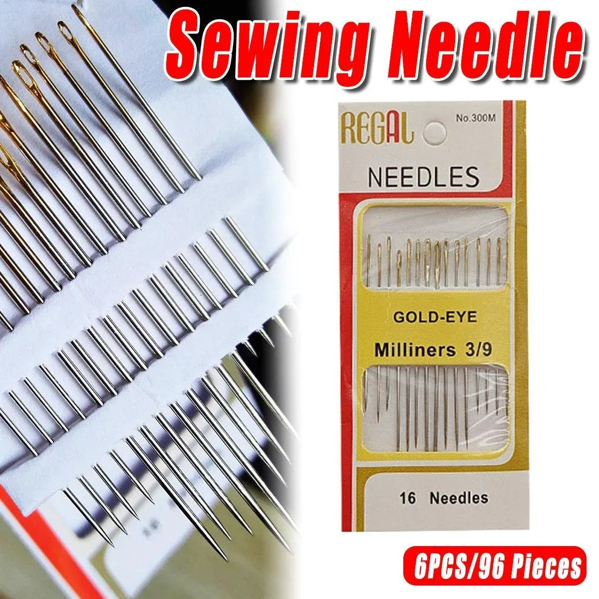 6PCS Cross Stitch Needles for Embroidery Sewing Hand Stitching Craft Projects
