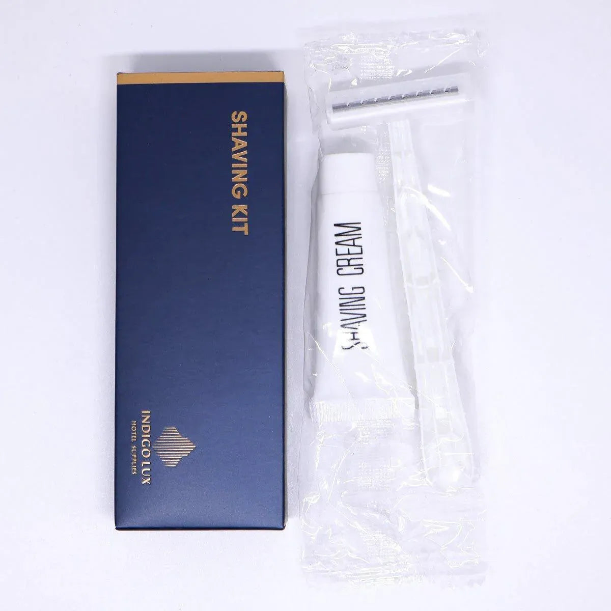 50pcs Hotel Razor and Shaving Cream Set for Guesthouse Bathroom Travel Use - Large