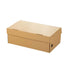 20pcs Kraft Paper Shoe Boxes Clamshell Storage Box for Men Women Shoes Organizer - 33.5x23.5x12cm