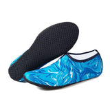 Unisex Water Shoes Slip On Aqua Socks Swim Surf Diving Yoga Exercise Reef Shoes - Camouflage Blue-M