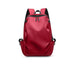 Mens Backpack Large Capacity Waterproof Schoolbag Laptop Work Travel Bag - Red