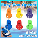 6X Easy Can Opener Portable Drink Beer Cola Beverage Drink Opener Party Tool
