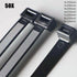 50X Cable Ties Zip Ties Nylon Uv Stabilised Black Cable Tie - 7.2*300mm