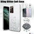 For Samsung Galaxy S20 Fe S21 Ultra S20 Shockproof Bling Glitter Soft Case Purple - For Samsung Note20