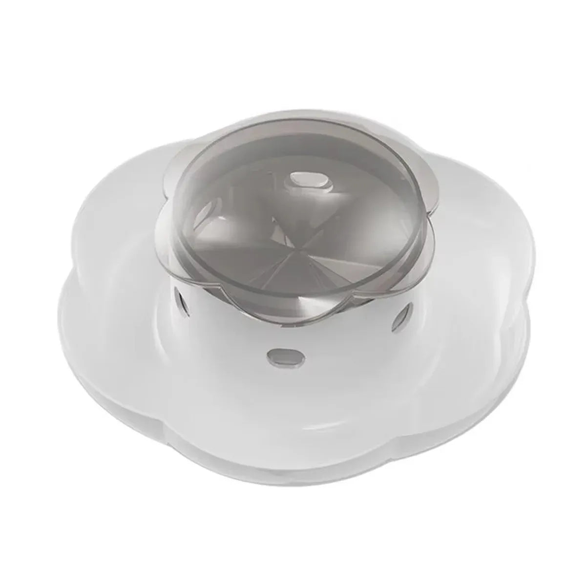 Automatic Pet Food Dispenser Feeding Bowl for Dogs and Cats Food Storage Bowl - Grey