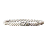 Women's Bead Chain Belt Pearl Waist Chain Dress Decorative Belt Waistband 8C - 8136