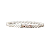 Women's Bead Chain Belt Pearl Waist Chain Dress Decorative Belt Waistband 8C - 8129