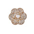 Fashion Women Crystal Simulated Pearl Brooch Pin Wedding Party Jewelry Decor - B07008
