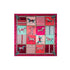 90x90cm Women Silk Satin Wrap Professional Lady Summer Beach Large Square Scarf - Rose Red