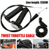 Twist Throttle Housing Hand Grip+120CM Cable 110cc 250cc PIT PRO Quad Dirt Bike