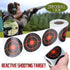 250X Roll Shooting Target Self Adhesive Targets Splatter Reactive Target Sticker