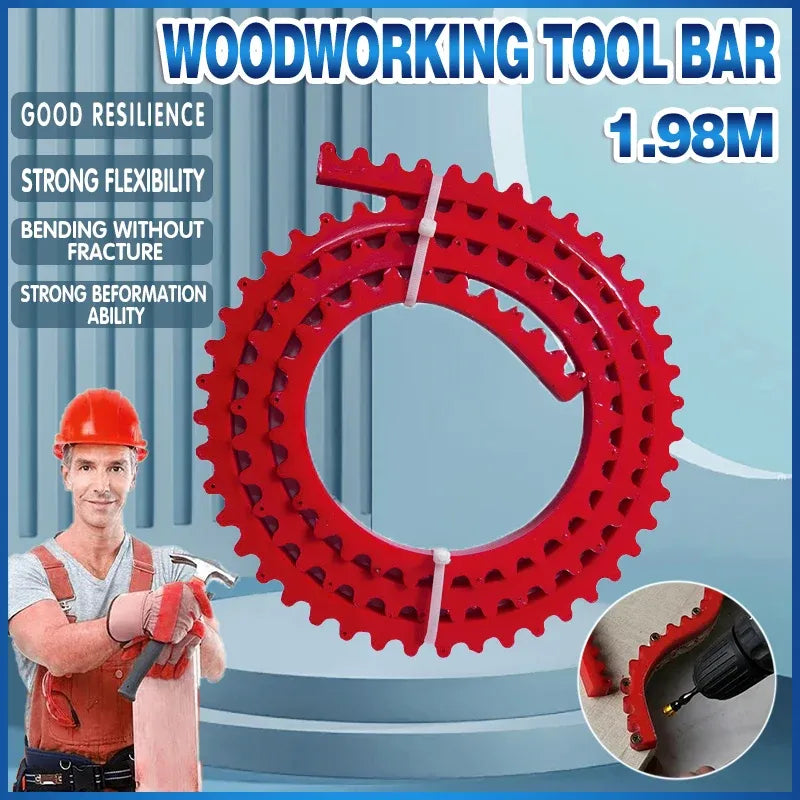 Woodworking Gear Profiling Strip Tool 1.98m for Shaping and Milling