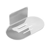 Stainless Steel Soap Dish Bathroom Soap Box Wall Mounted Rack Hanger for Shower - No punching required