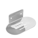 Stainless Steel Soap Dish Bathroom Soap Box Wall Mounted Rack Hanger for Shower - Punch type