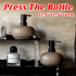 Reusable Ceramic Pump Bottle For Shampoo Lotion Soap Conditioner Travel Set